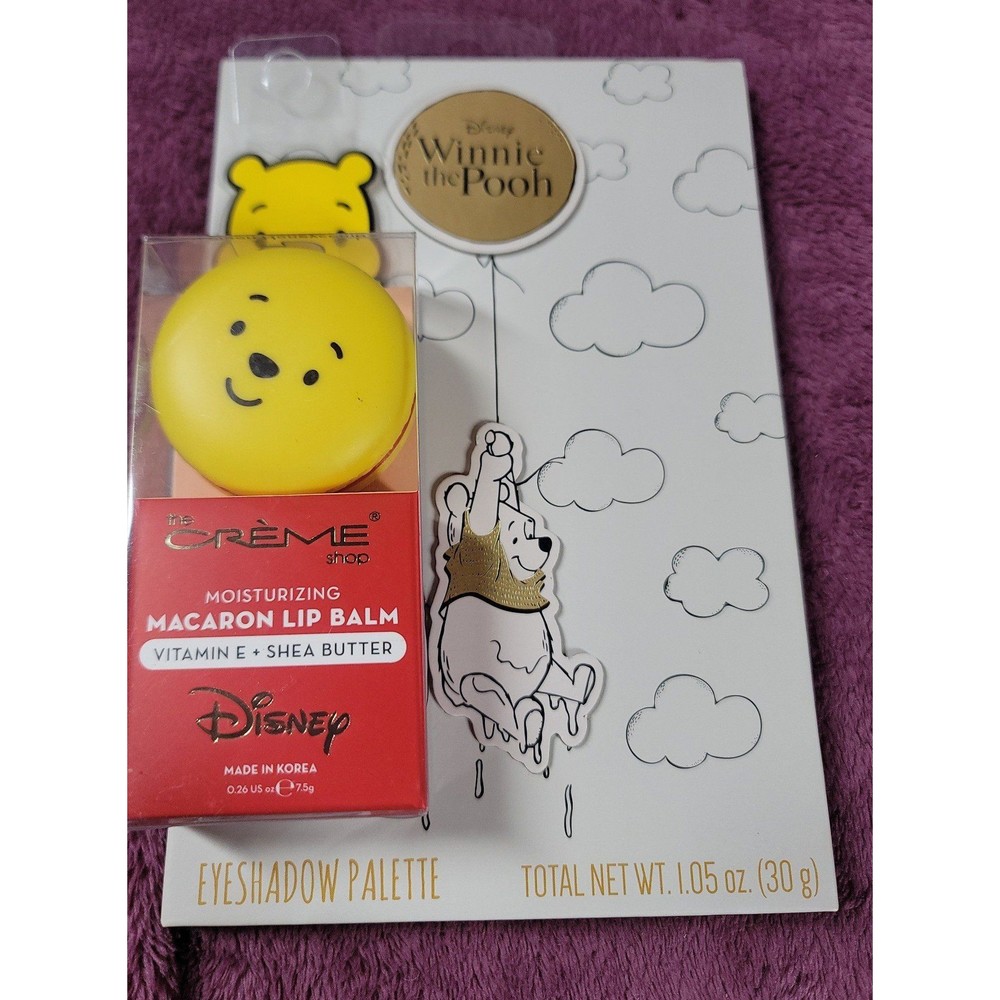 Disney Winnie the Pooh Makeup pallette and Lip balm bundle.